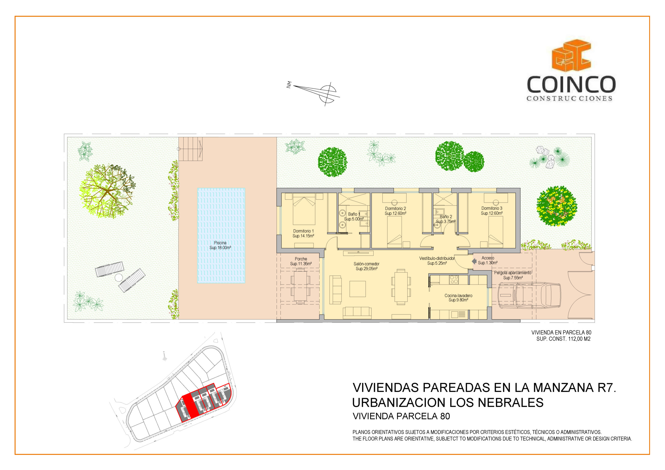 Planos vivienda 80-01
